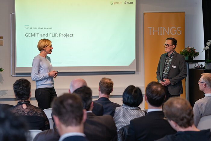 Gemit Solutions and FLIR Systems presented their collaboration case at THINGS last March.